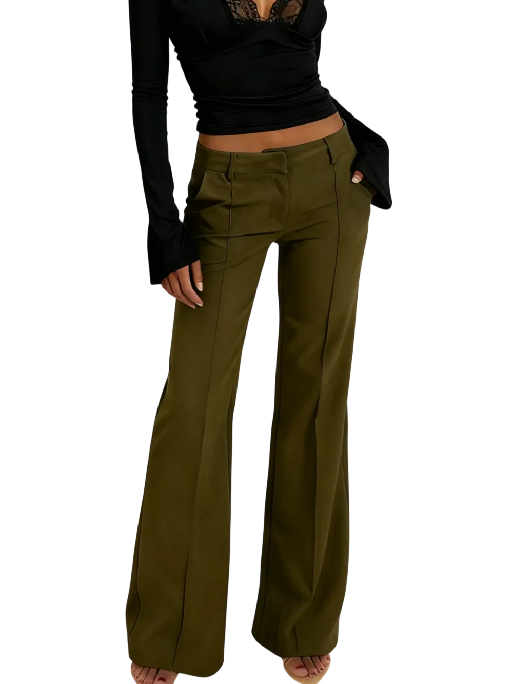 Women's casual fashion suit pants