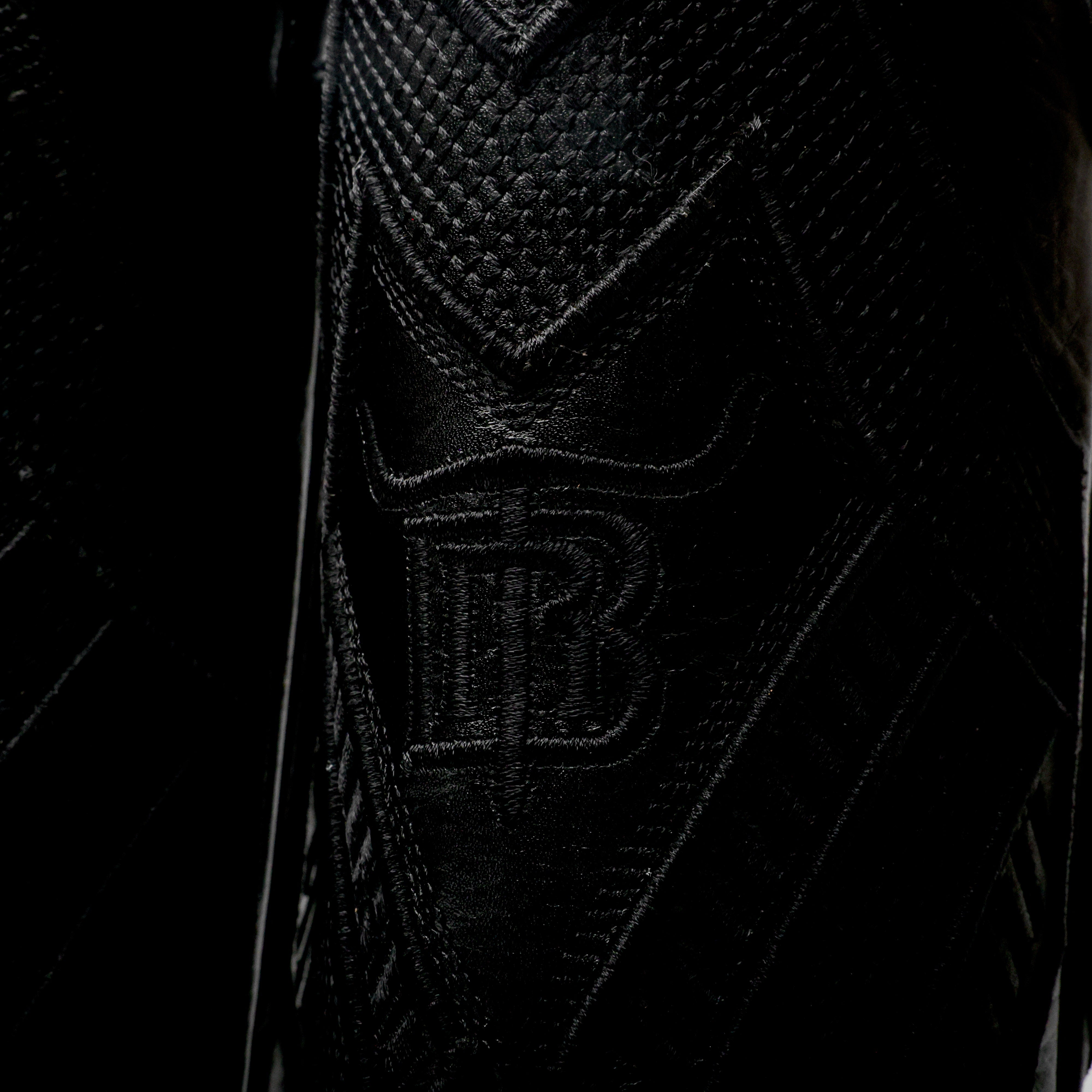 TOTAL BLACK Mini Pirarucu Leather Boots - Square Toe