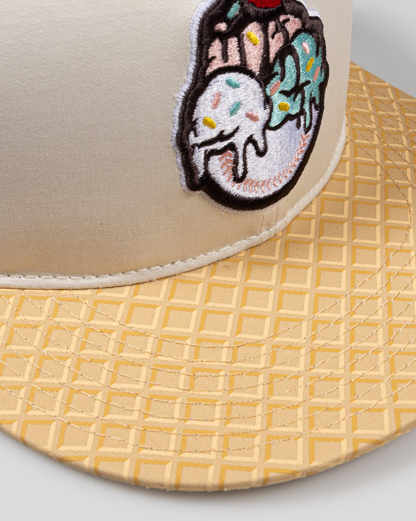 Frozen Treats Ice Cream Sundae Cap (Vanilla) - Youth