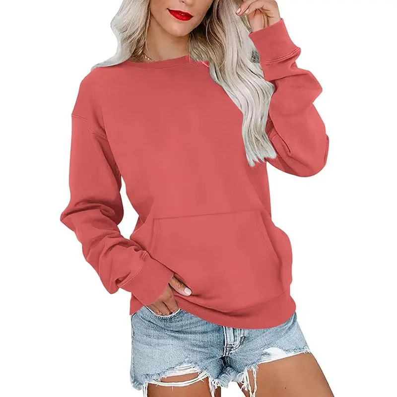 🔥LAST DAY 70% OFF✨Women’s Oversized Crewneck Fleece Sweatshirt