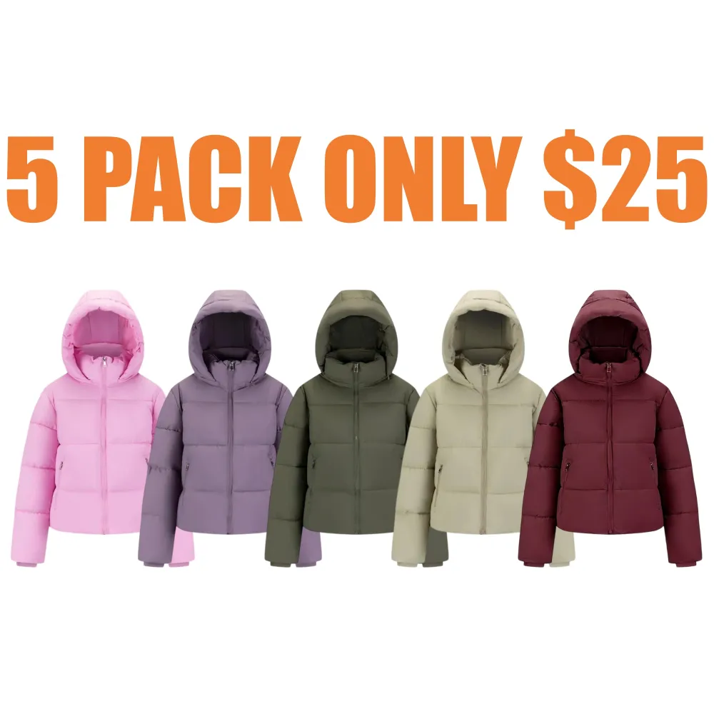 Womenswear Winter Comfort Minimalist Puffer Jackets