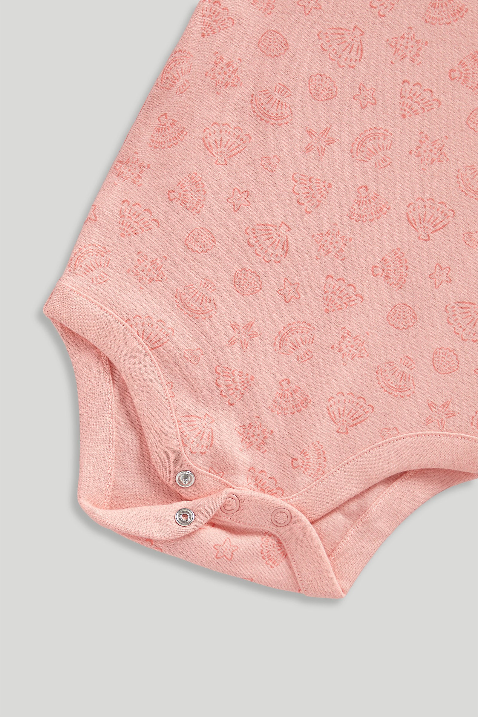 5 Pack Shells Short-Sleeved Bodysuits