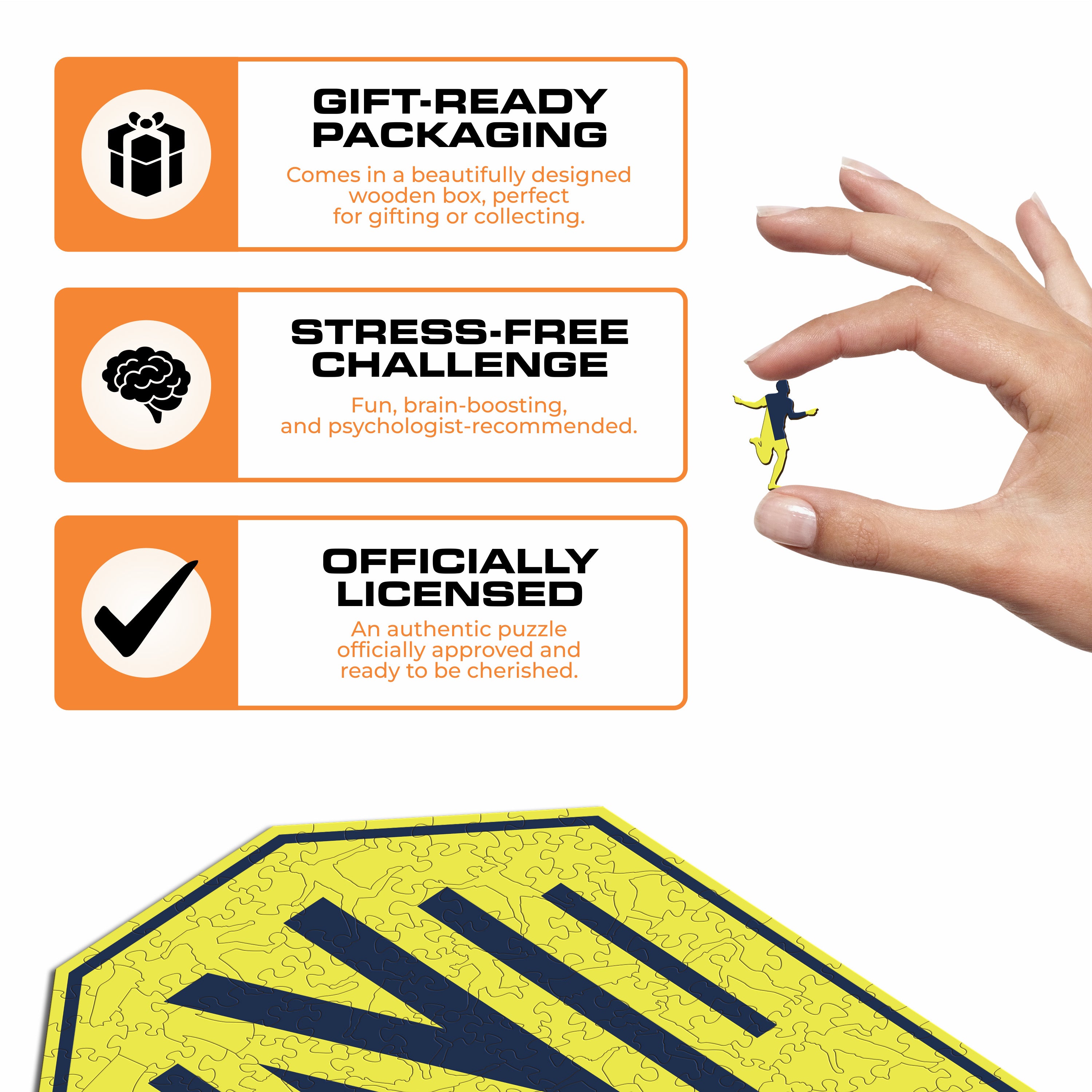 Nashville SC® Logo - Wooden Puzzle