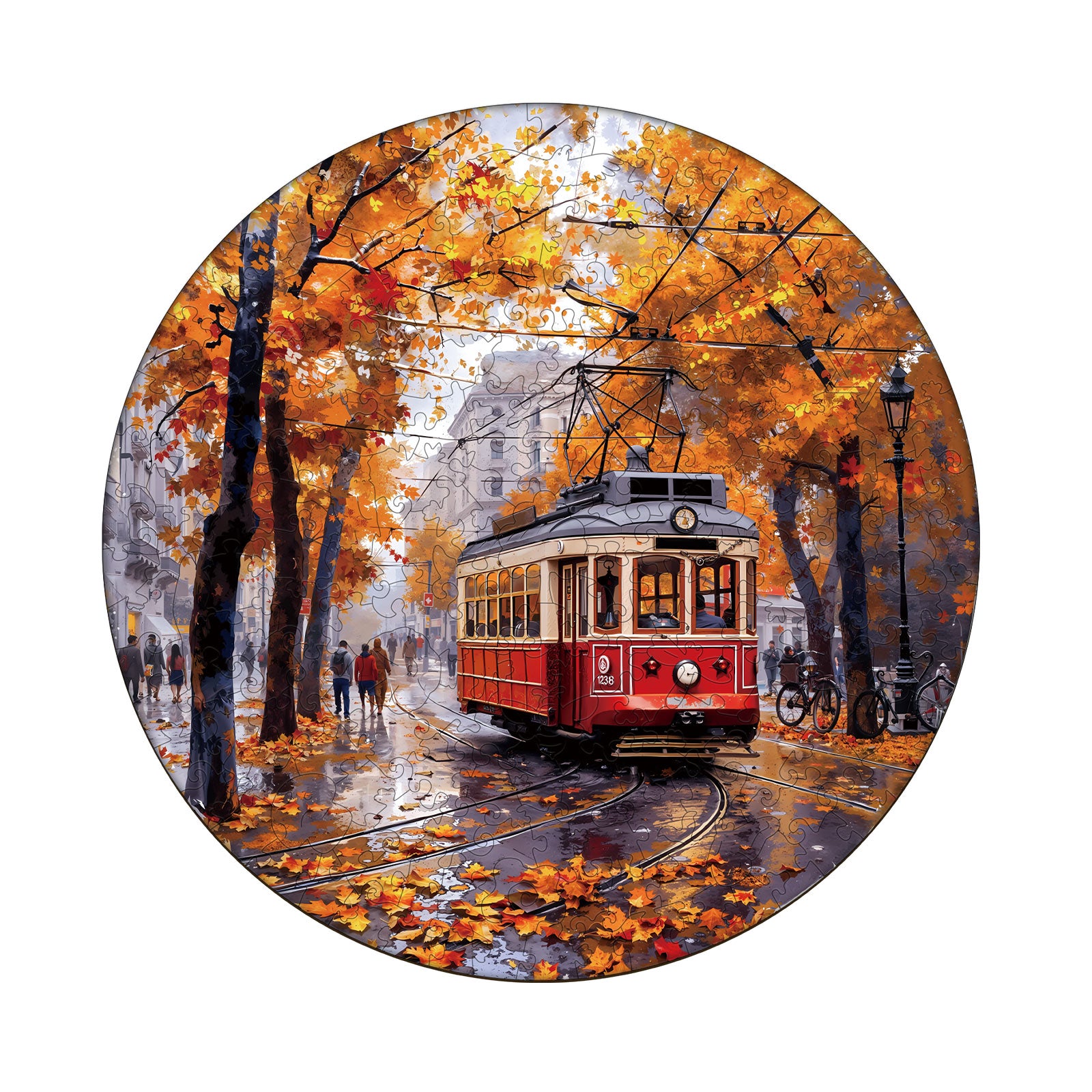 Golden Journey Wooden Jigsaw Puzzle