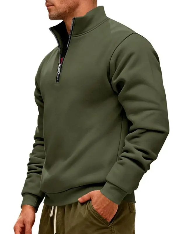 Men's Winter Fleece Lined Hoodie, Casual Hoodie, Thick Heavyweight Loose Fit Outdoor Sportswear
