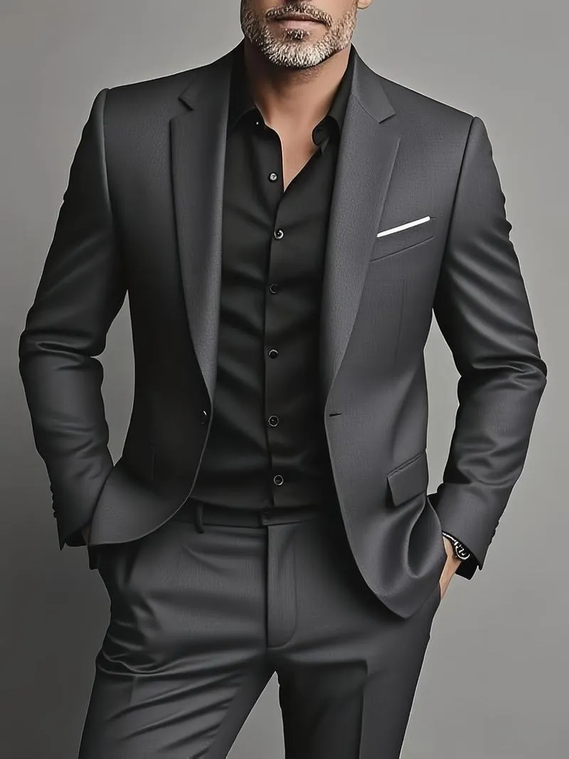 Men's two-piece formal suit