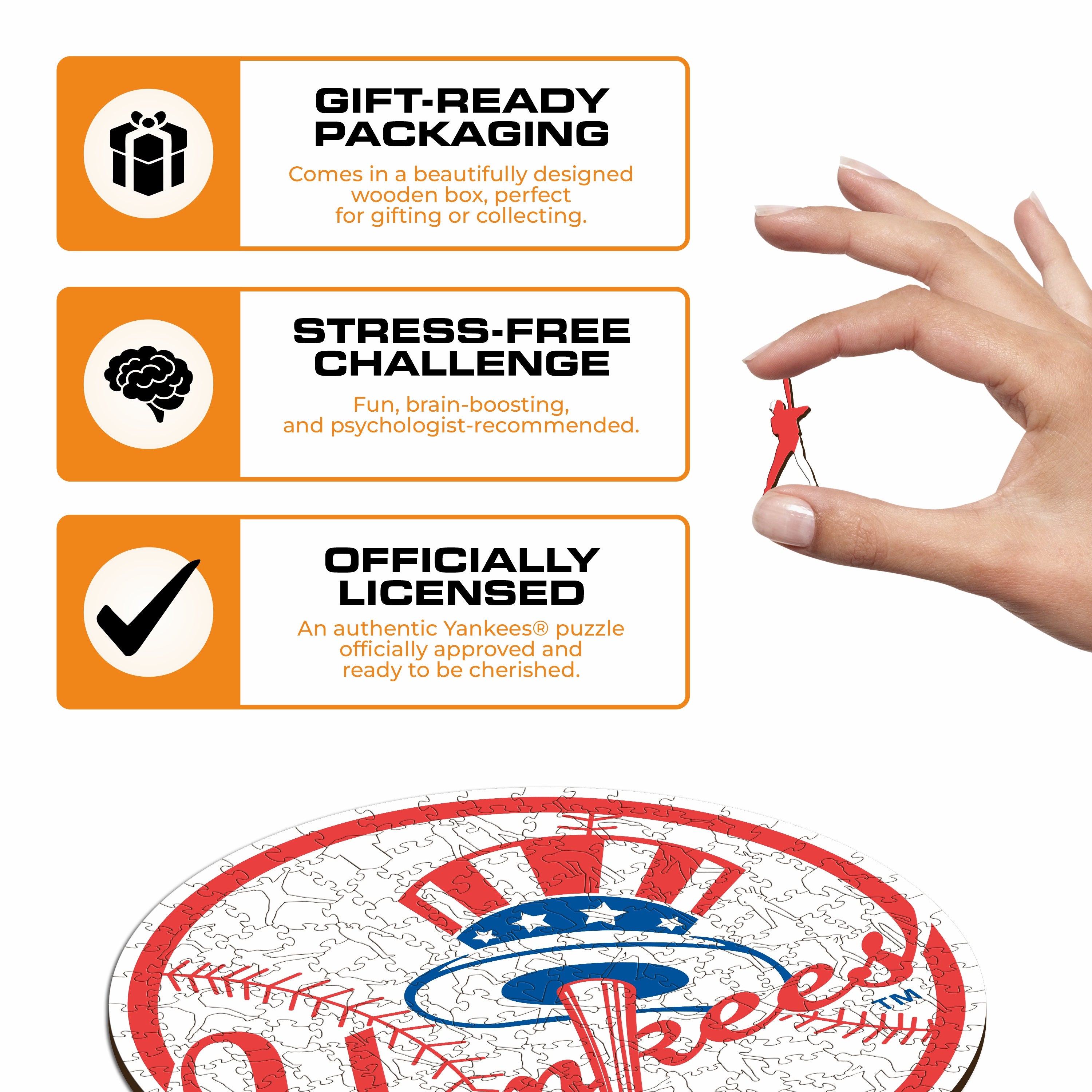 New York Yankees™ - Wooden Puzzle