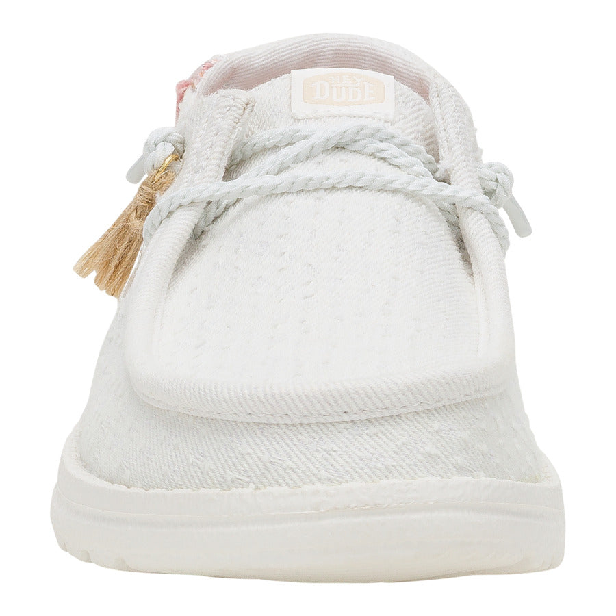 Wendy Perf Canvas - White