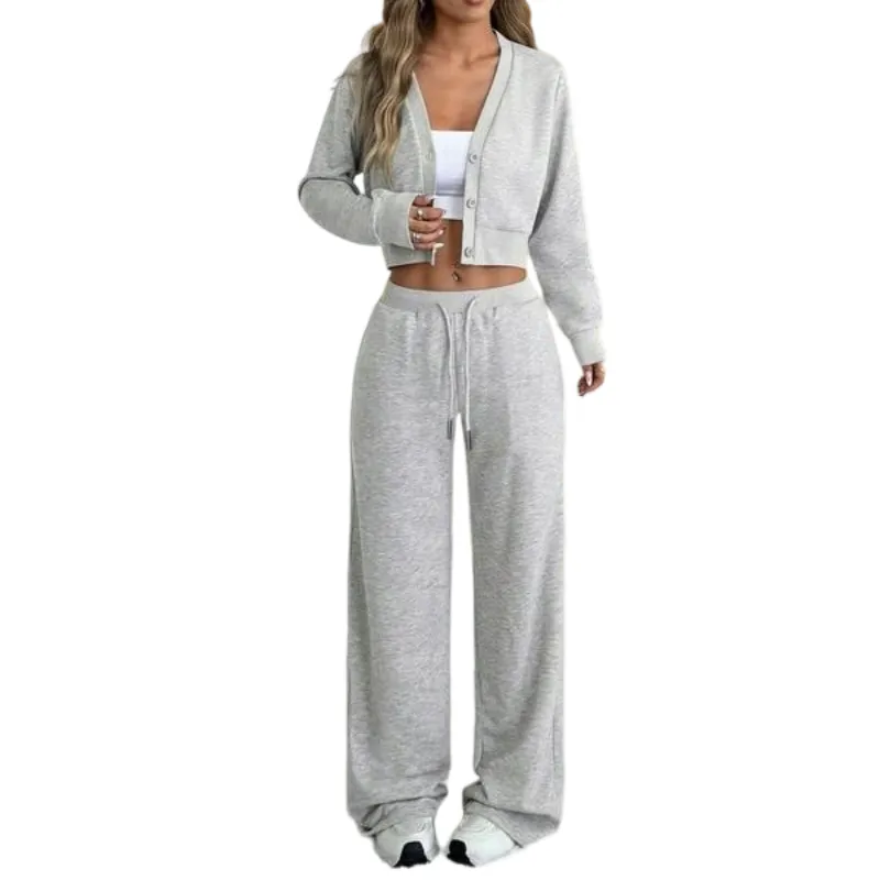 Women's Long Sleeve Jacket & Pants Set
