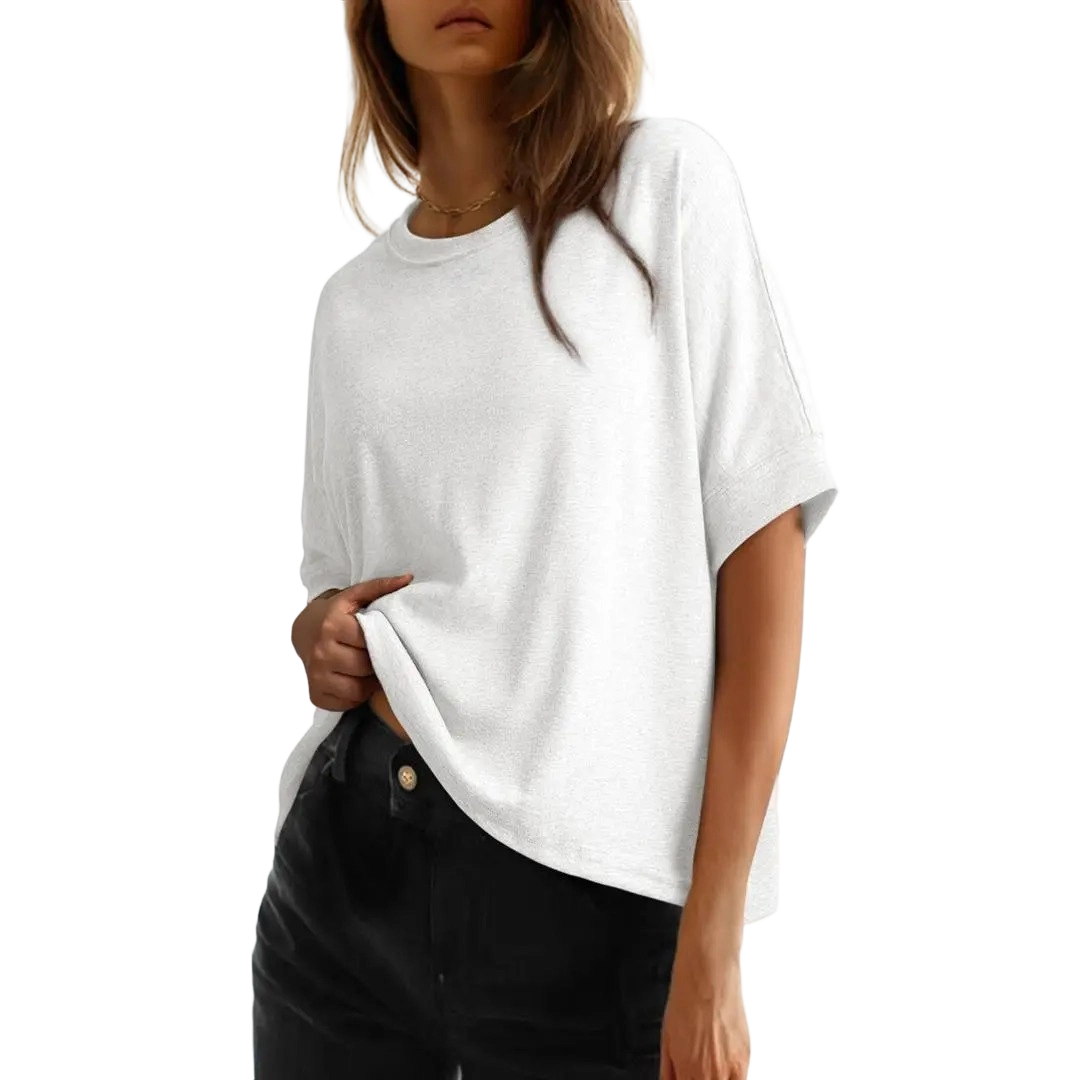 Women's Relaxed Oversized Soft Basic Tee