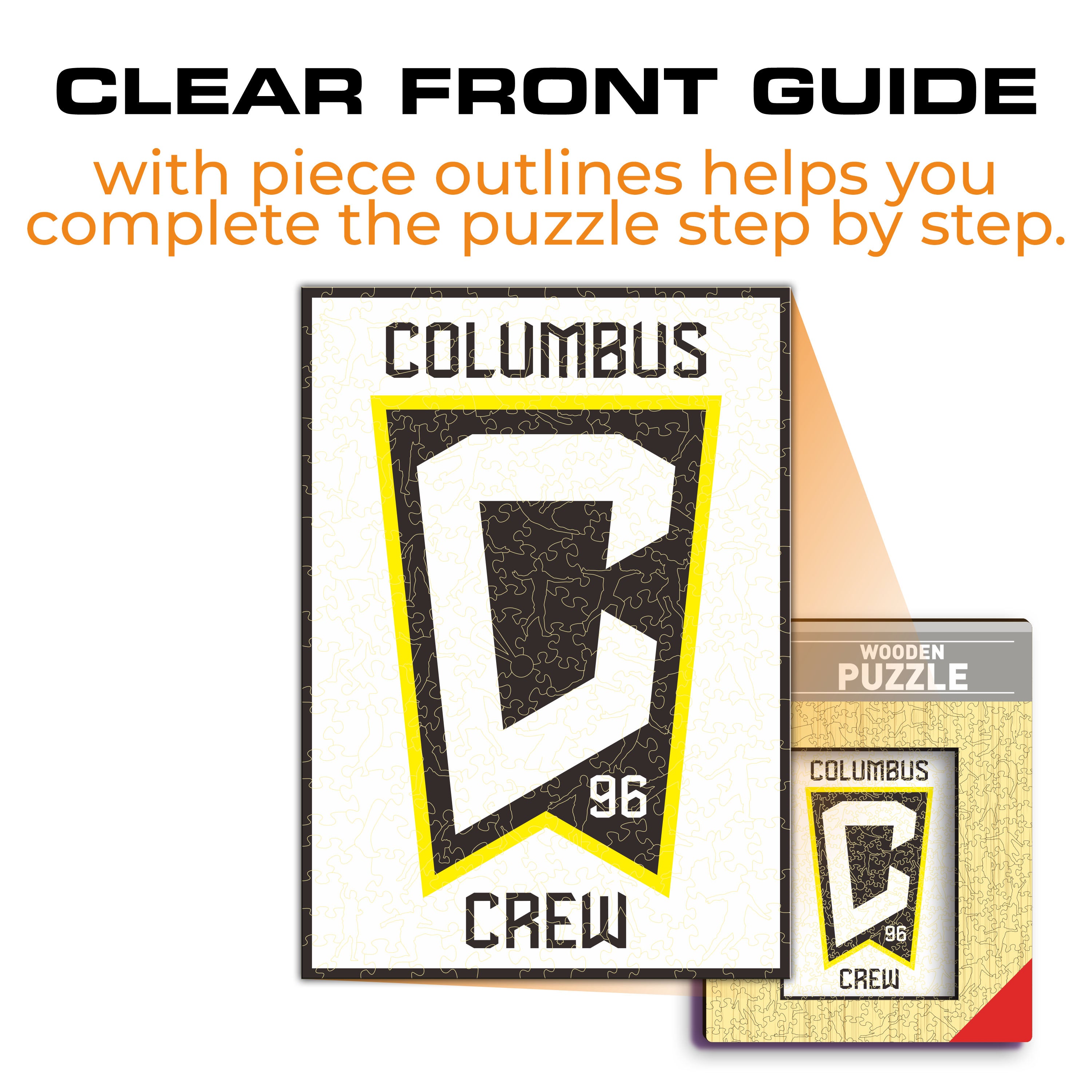 Columbus Crew® Logo - Wooden Puzzle