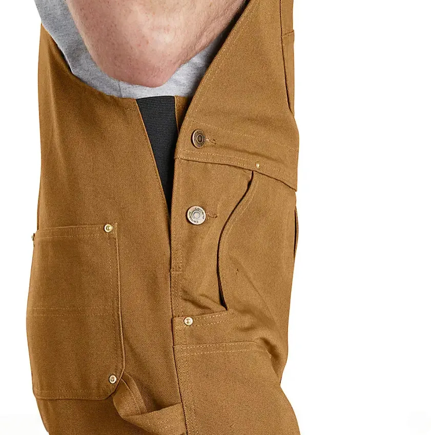 🔥Last Day Promotion!Men's Denim Bib Overalls, Workwear with Adjustable Straps and Convenient Tool Pockets