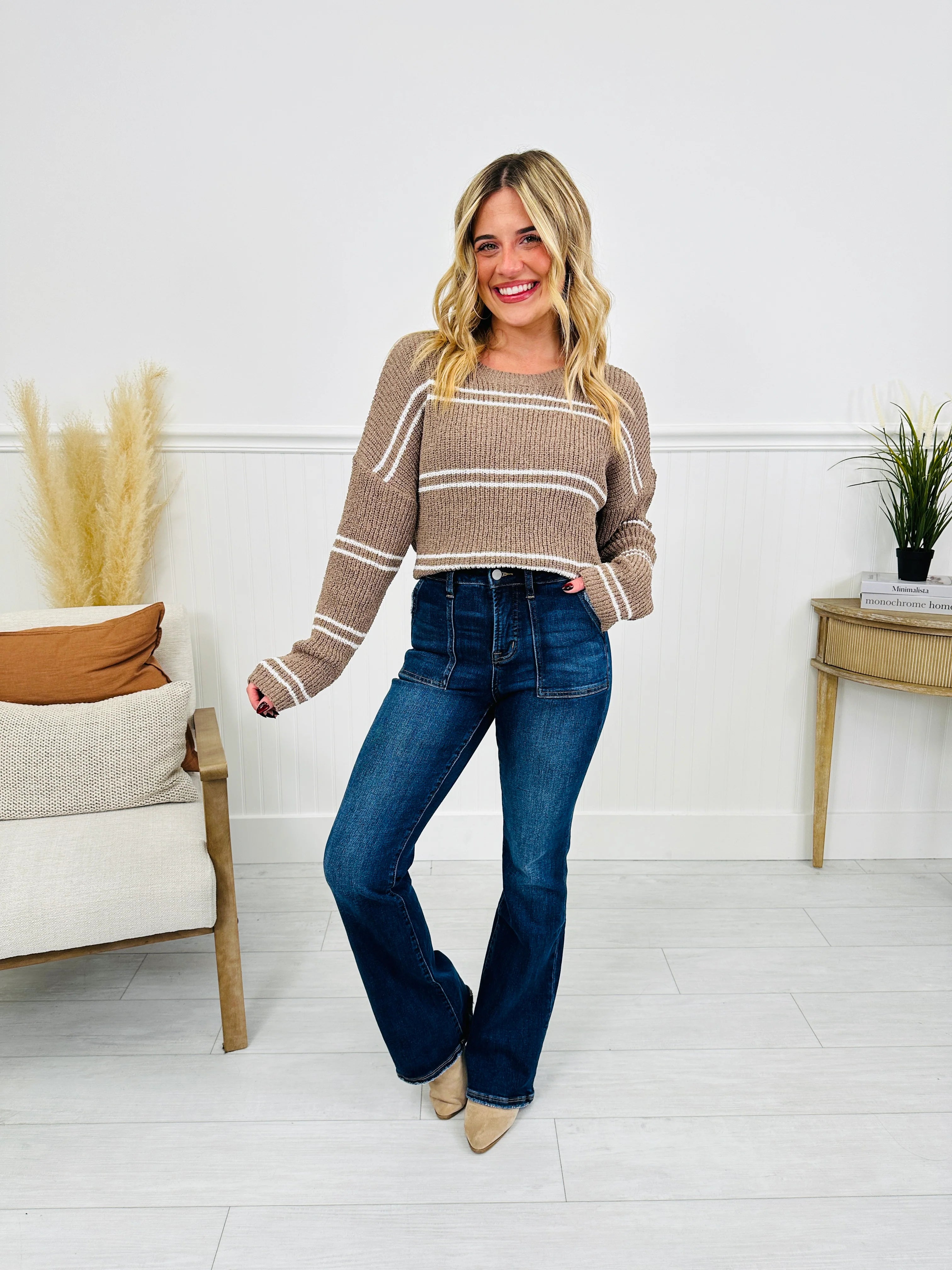 Pocket Goals Tummy Control Bootcut Jeans