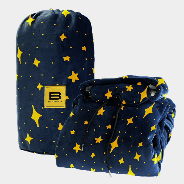 Wearable blanket Oversized with sherpa lining One size fits most.