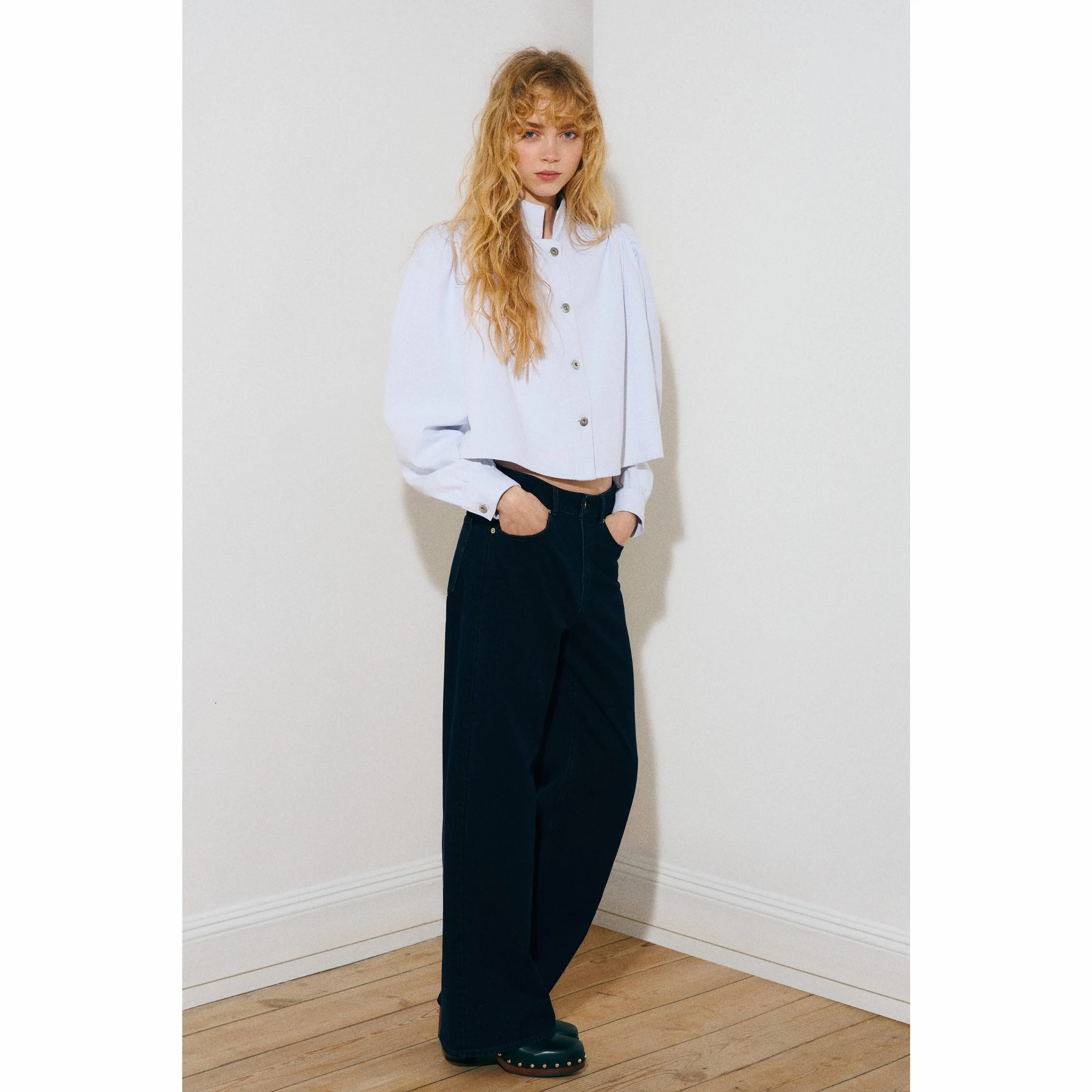 🔥Wide High Waist Jeans