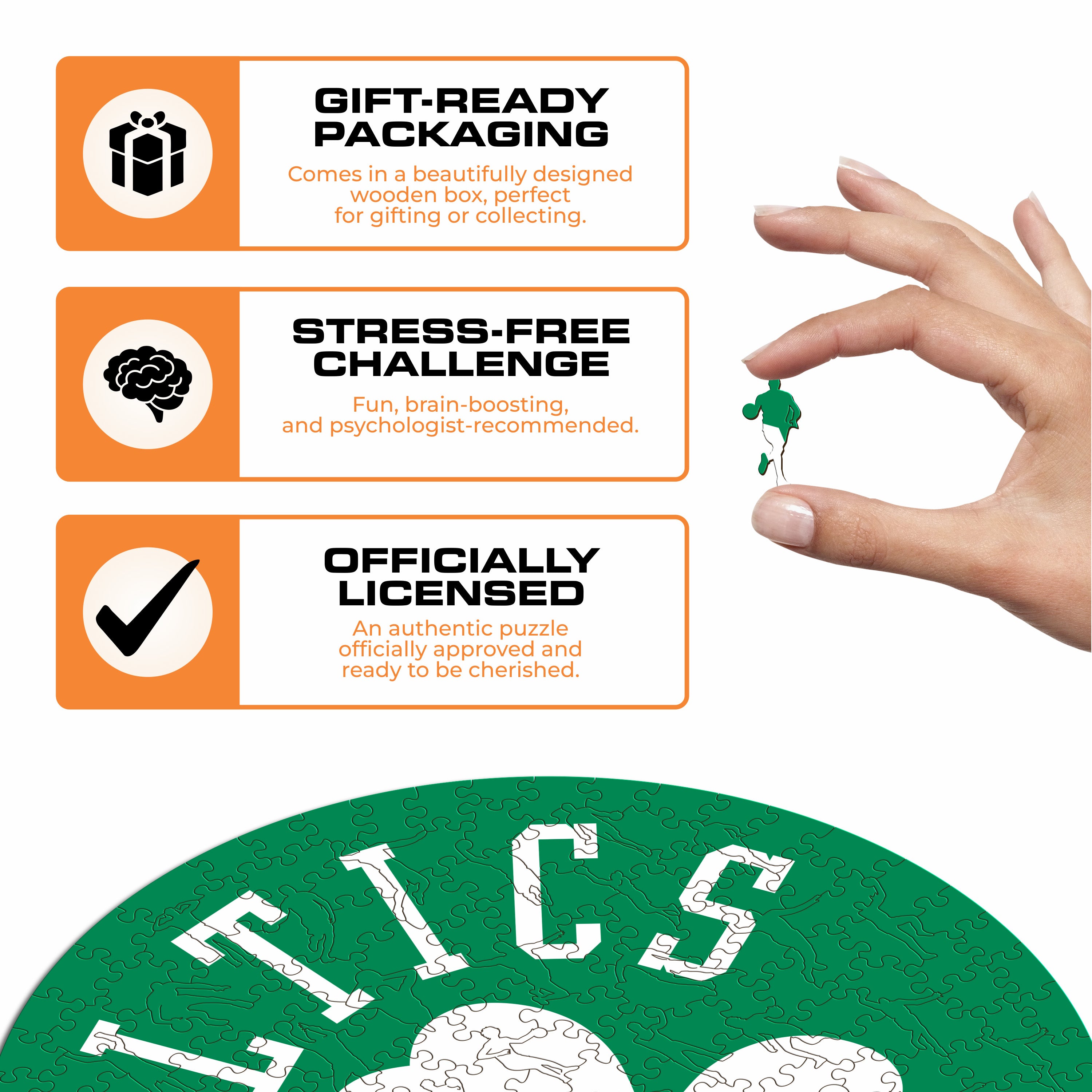 Boston Celtics™ - Wooden Puzzle