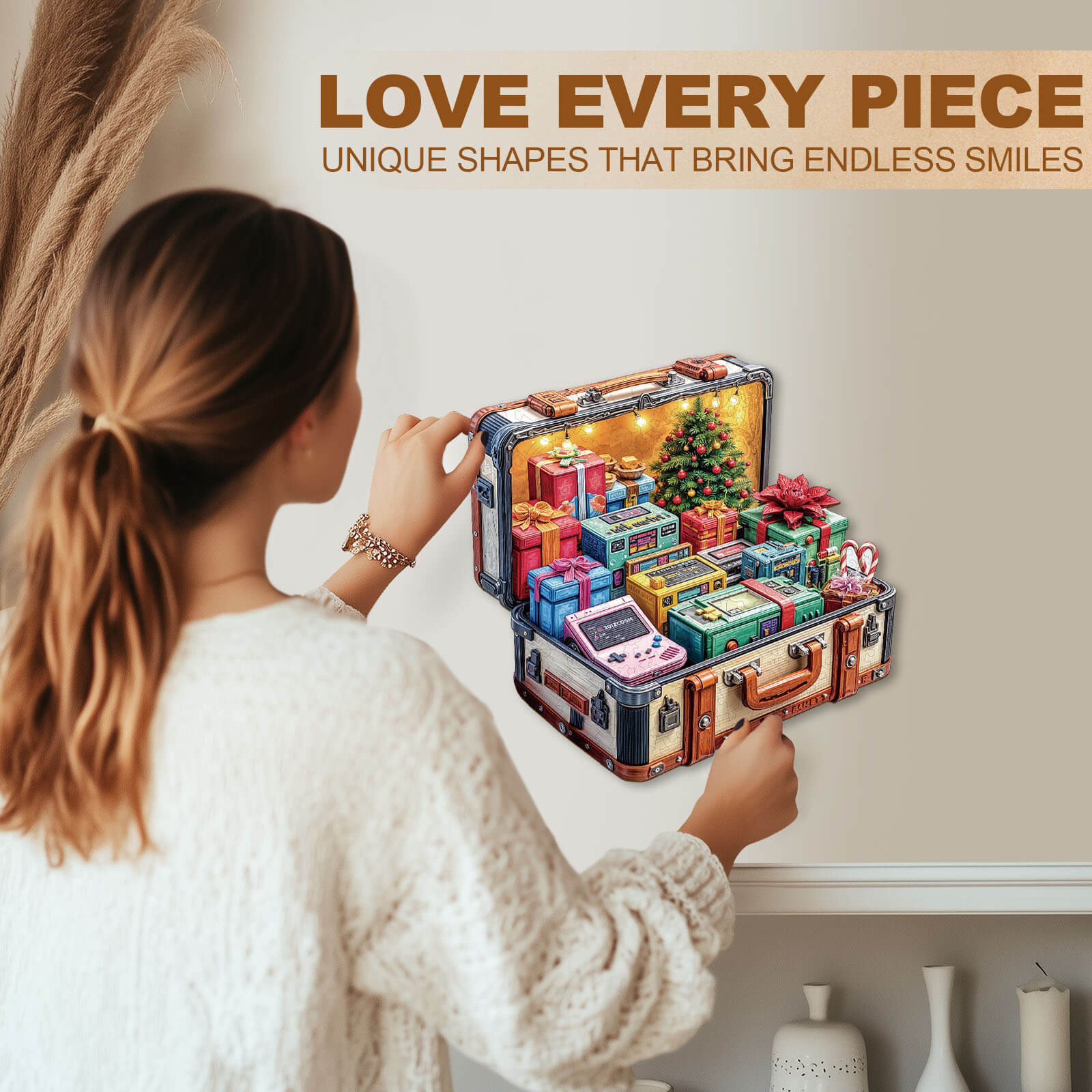 Game Gift Box Wooden Jigsaw Puzzle