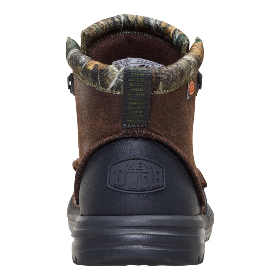Bradley Realtree Edge Suede - Mole Brown/Camo