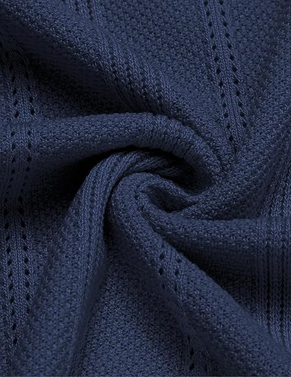 Men's Knit Button Down Shirts Short Sleeve Polo Shirt Casual Vacation Summer Beach Shirts