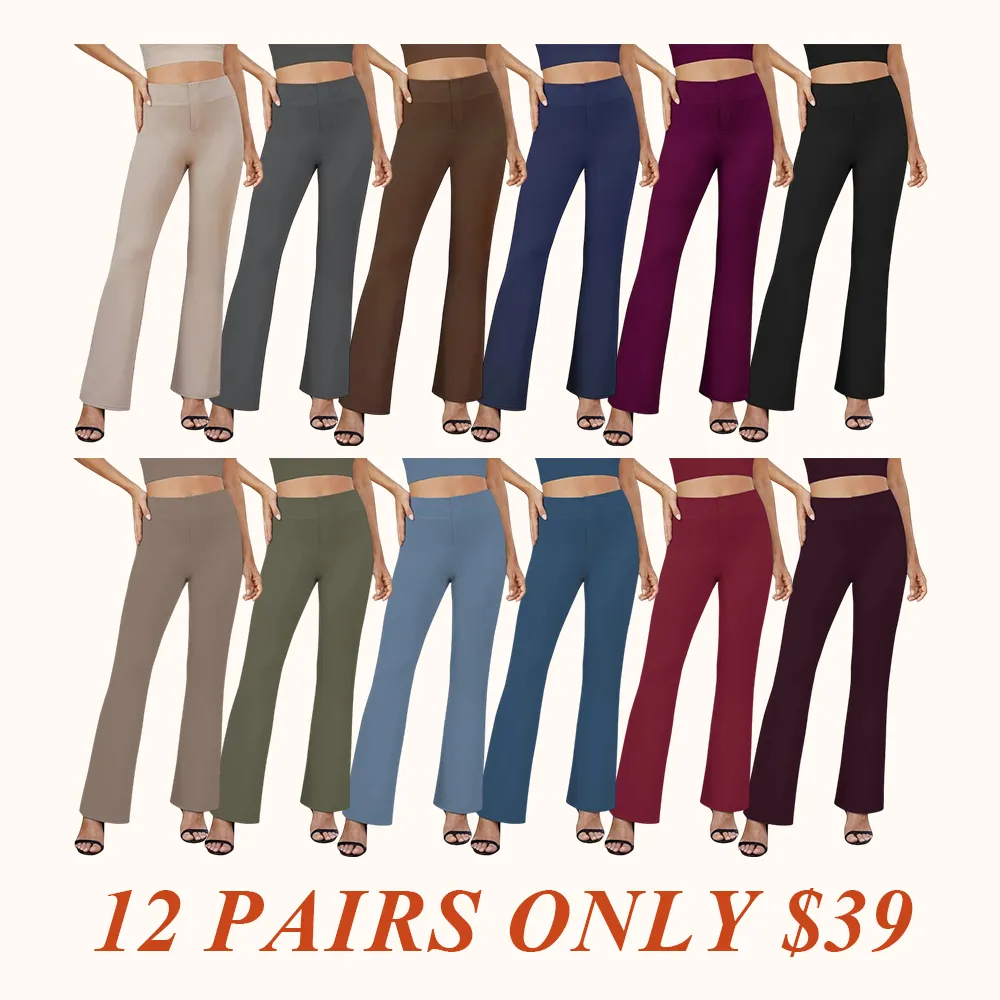 Womens Bootcut Dress Pants Business Casual Work Pants