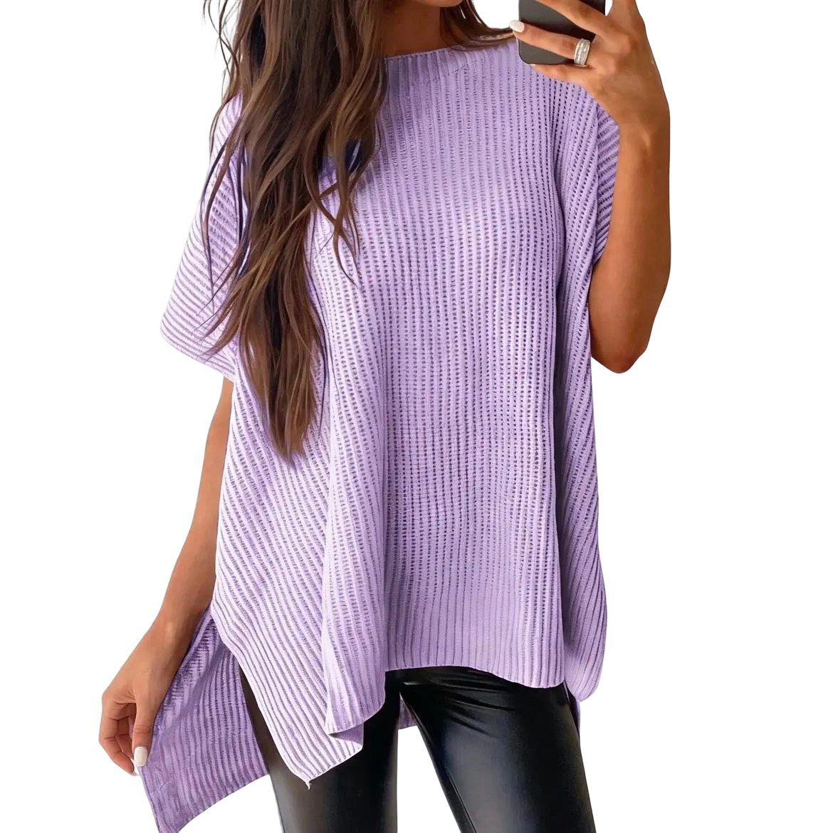 ✨✨Women’s Oversized Ribbed Knit Top