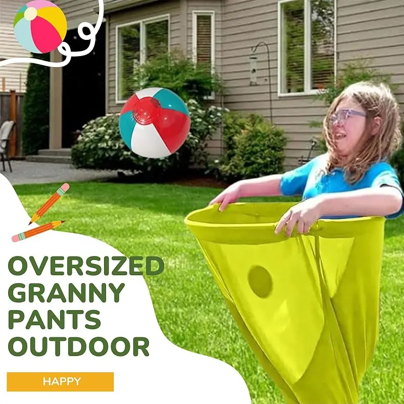 Easter family party games,Granny Pants Yard Game Set,oversize Granny Pants