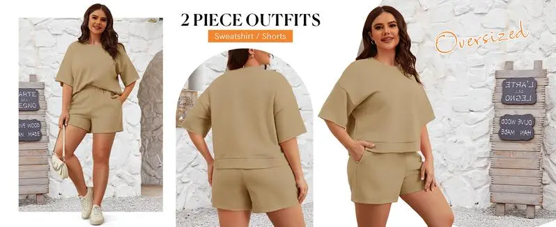 Lady's Loose and Casual Two-Piece Set (Under $3 a set!)