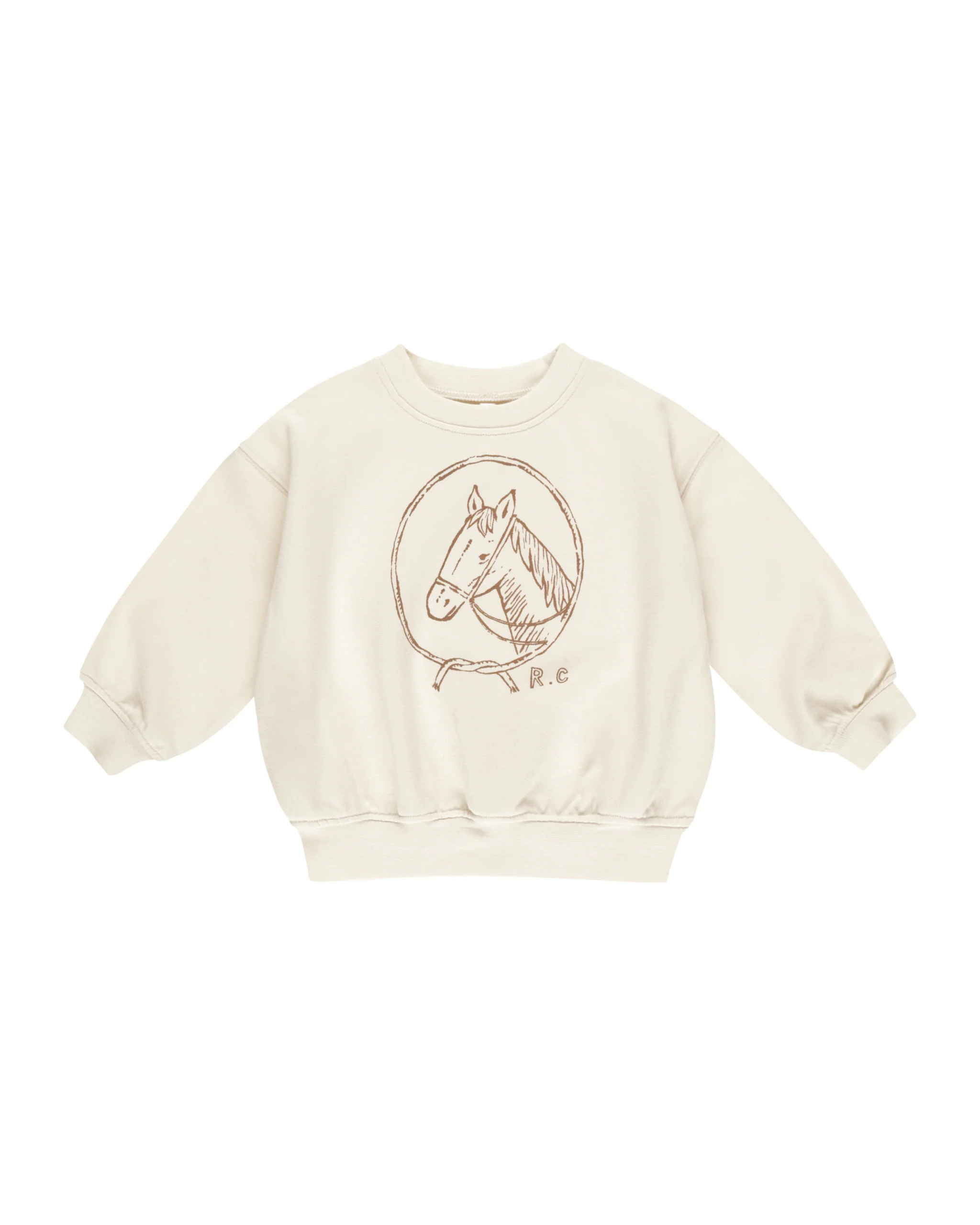Relaxed Sweatshirt || Horse