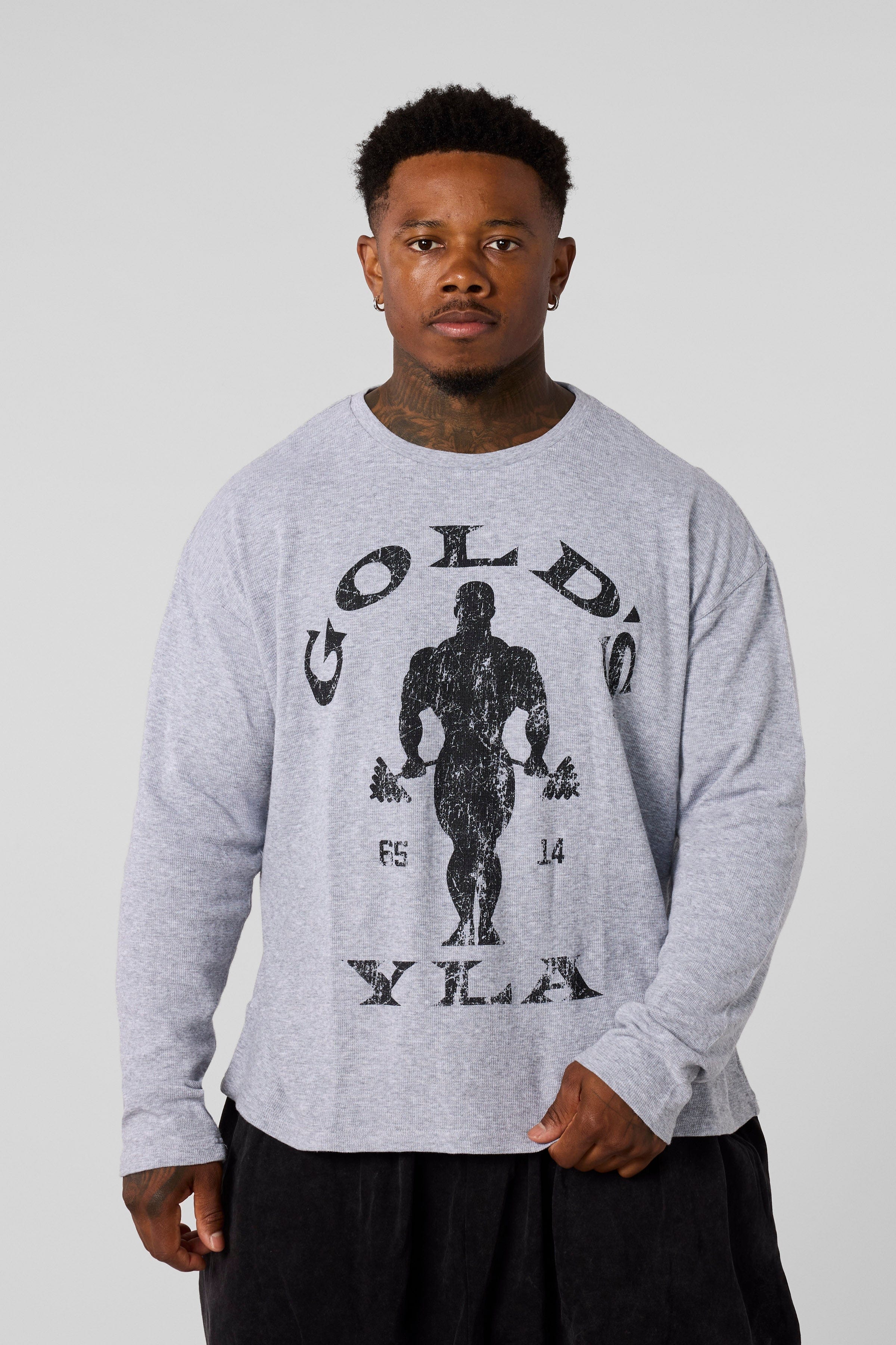 8047 - Gold's Gym Thermal Longsleeves