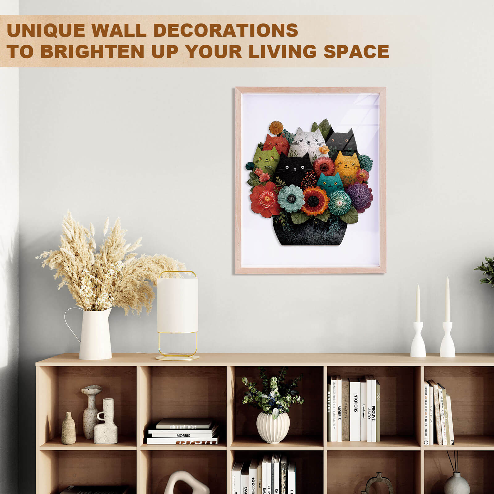 Felted Friends Wooden Jigsaw Puzzle