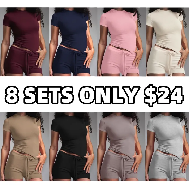 Women's Solid Color Modal Loungewear Two-piece Set