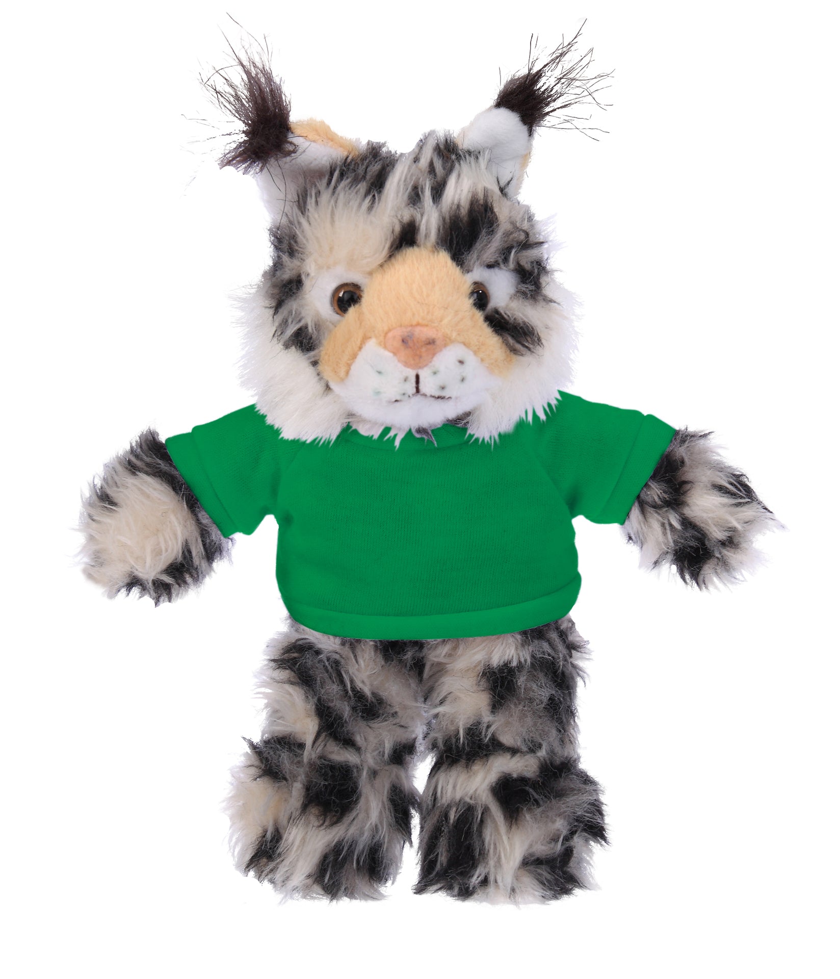 Floppy Wild Cat with Tee 8inch