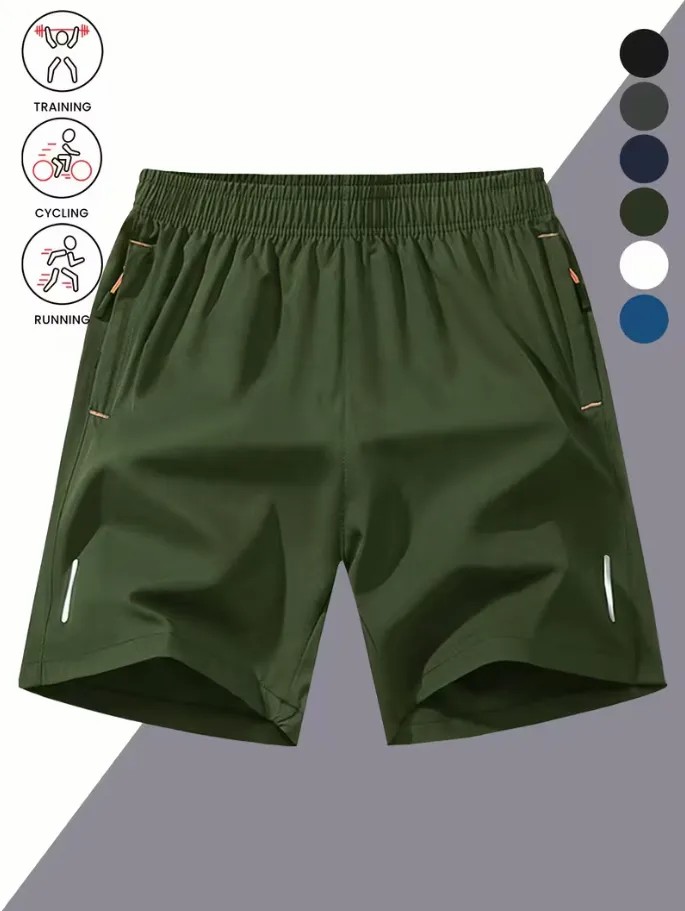 Men's Quick-Dry Athletic Shorts