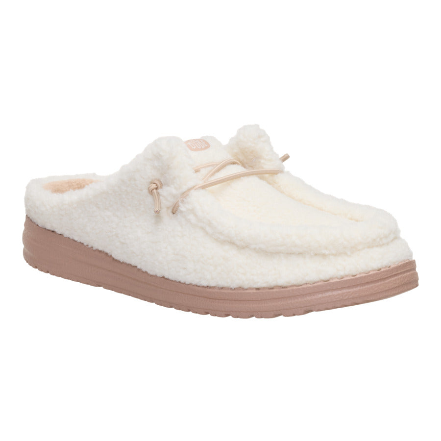 Wendy Slip Sherpa - Egret