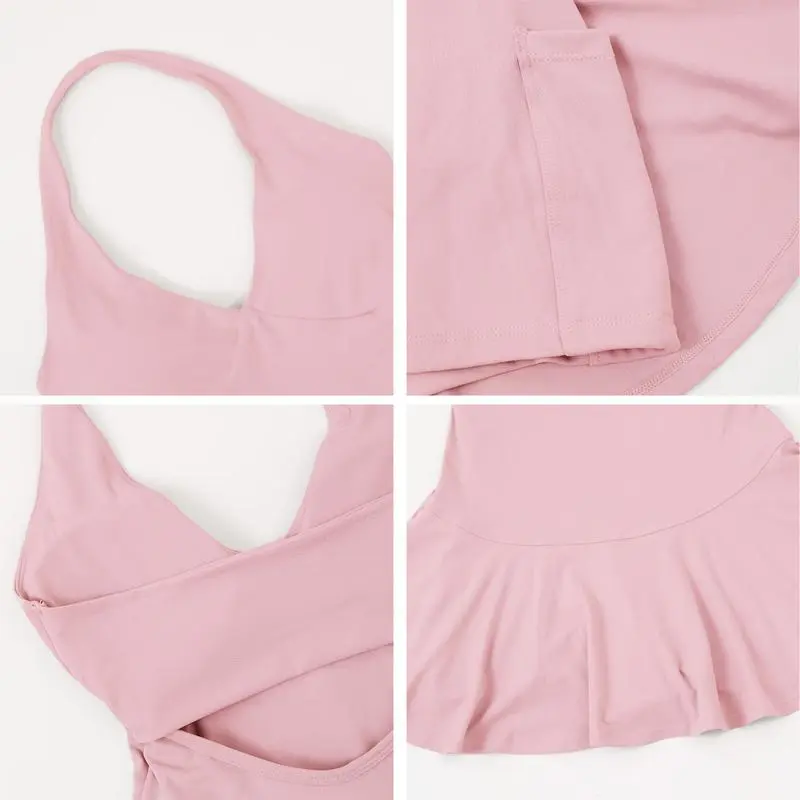 Women's Halter Backless Sporty Dress