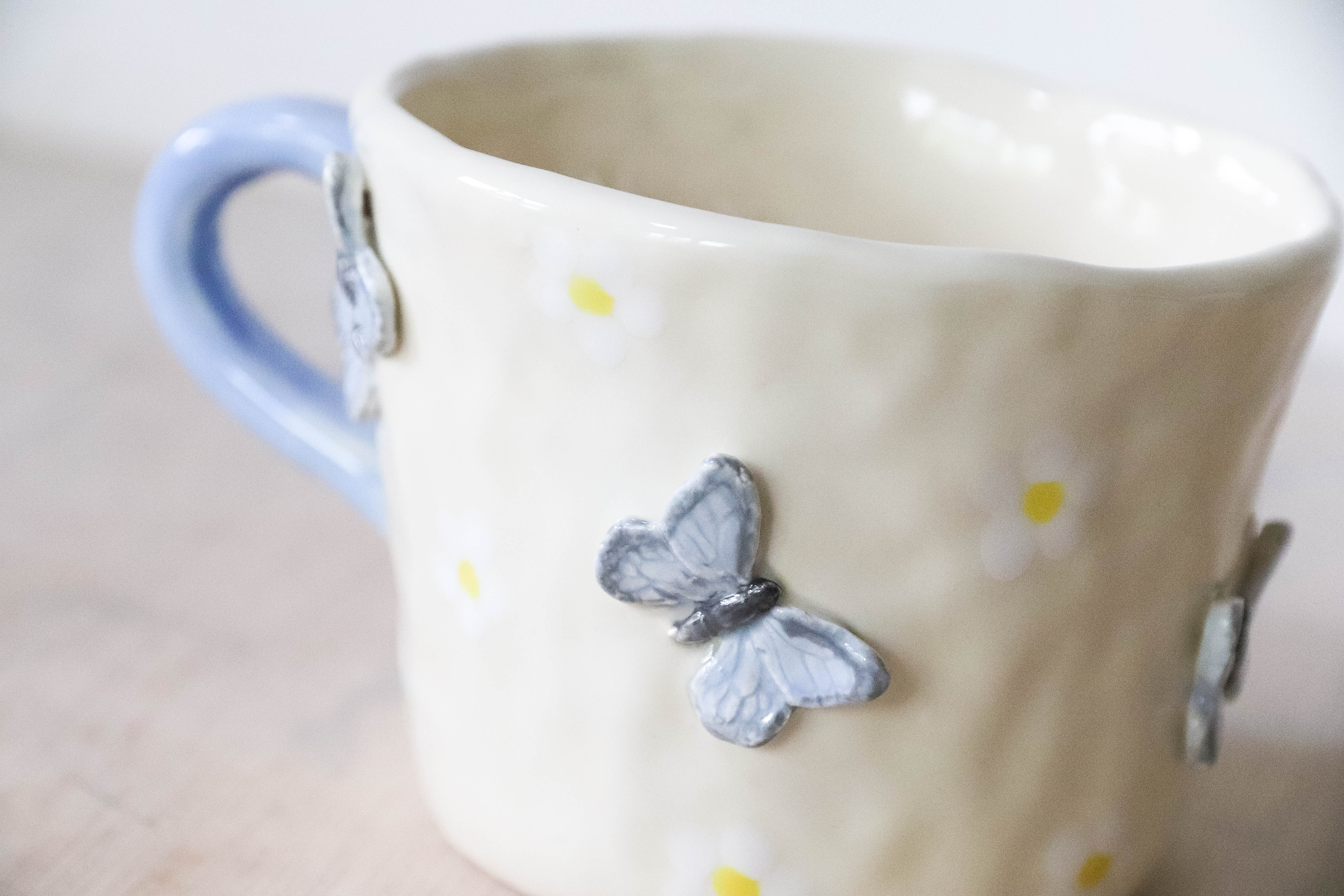 Blue Butterfly Mug