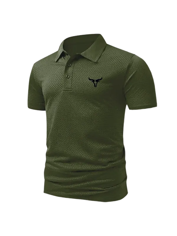 Men's high-end polo shirt