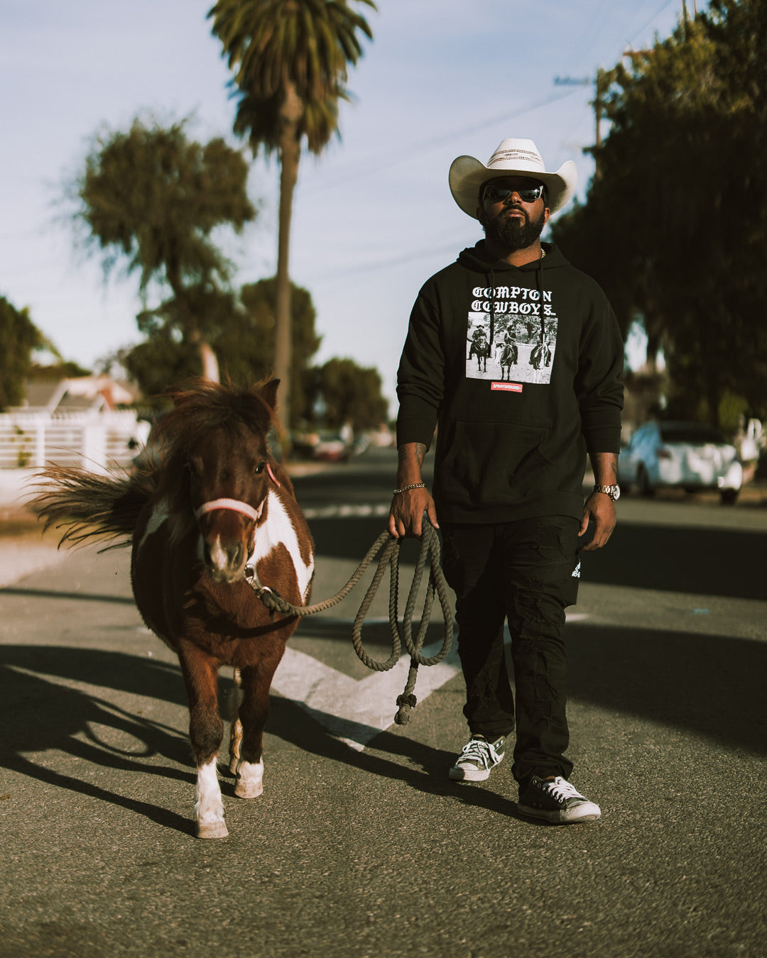 COMPTON COWBOYS CITY RIDERS HOODY
