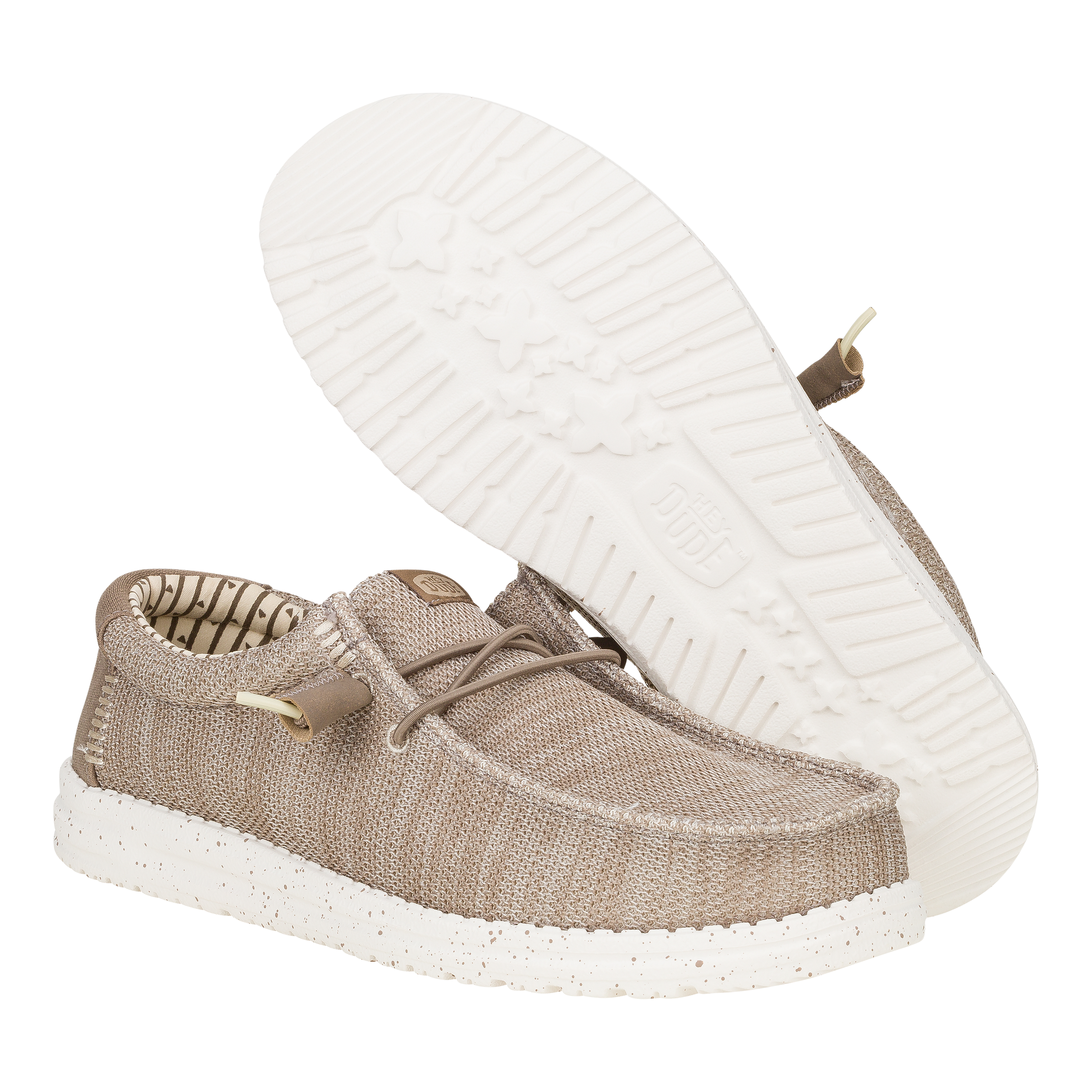 Wally Stretch Sox Wide - Tan