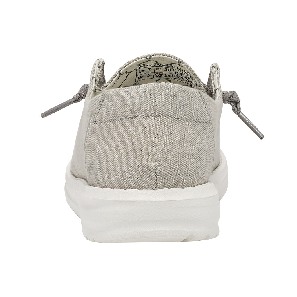 DUDE WOMEN'S WENDY SPARKLING PEARL GREY - 121413312