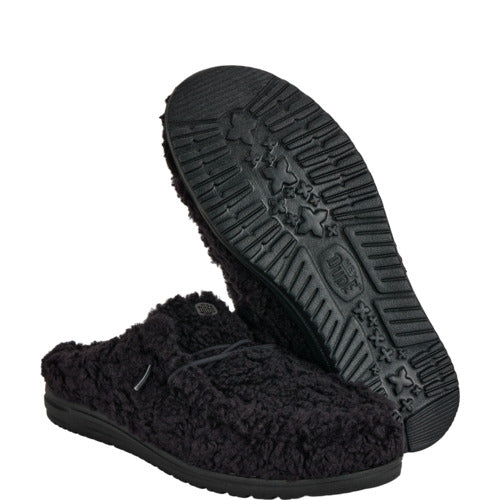 Wendy Slipper - Cozy Black/Black
