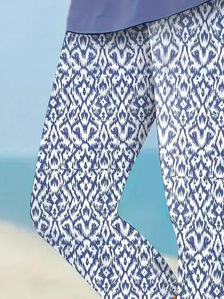 Women's Casual Floral Spring Print Leggings