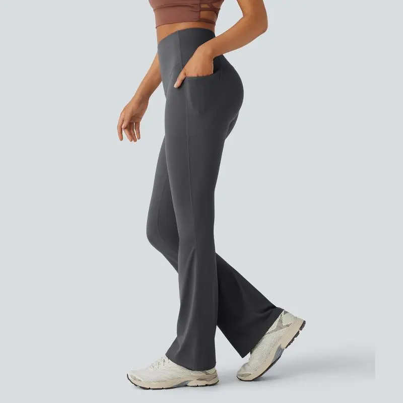 Cinched Butt-Lifting Tummy Control Yoga Leggings