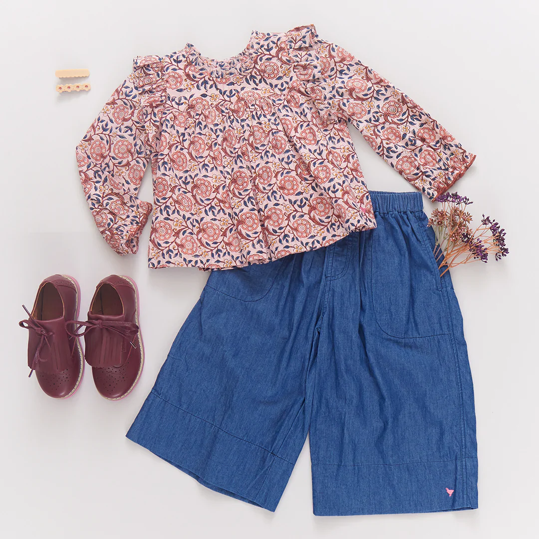 Girl's Wylie Pant Chambray