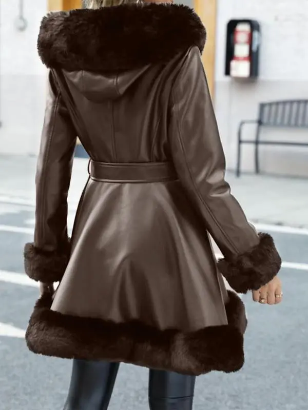 Women's Autumn/Winter PU Leather Jacket