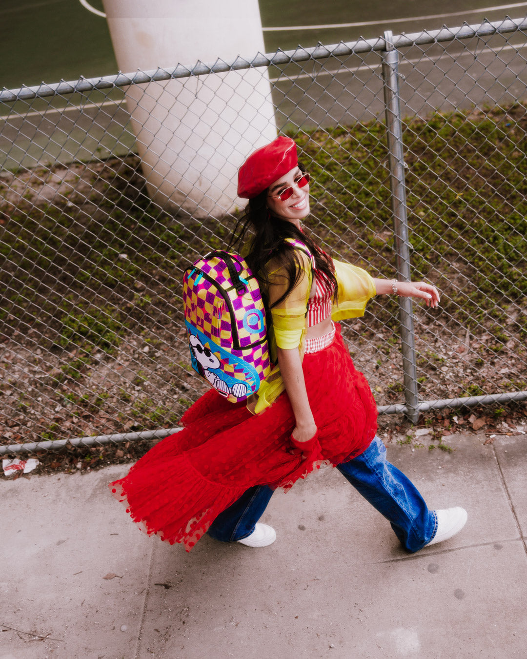 SNOOPY CHILLWAVE DLX BACKPACK