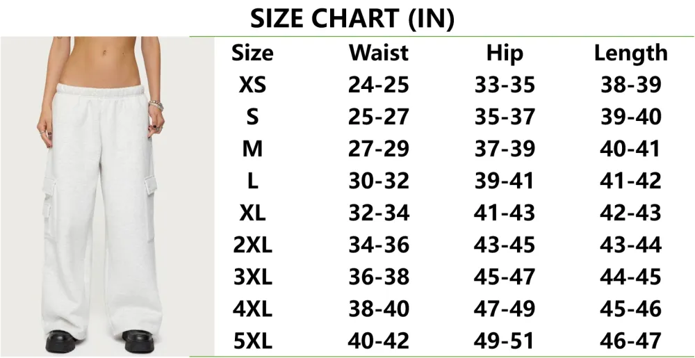 Petite Wide Leg Cargo Sweatpants