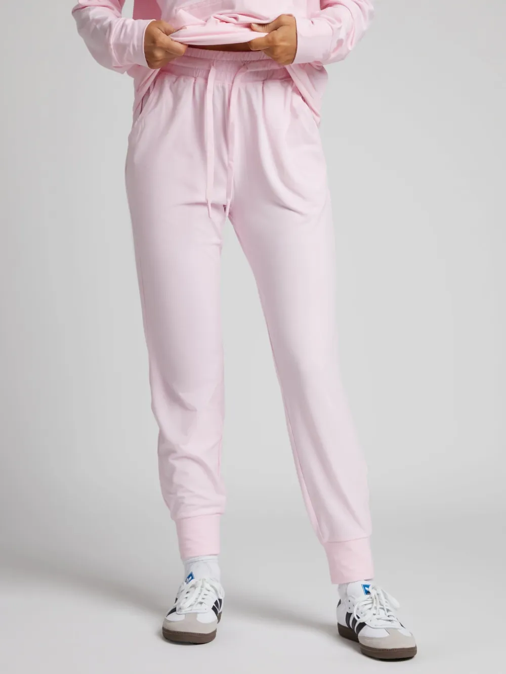 All Day Jersey Hoodie & Jogger Set