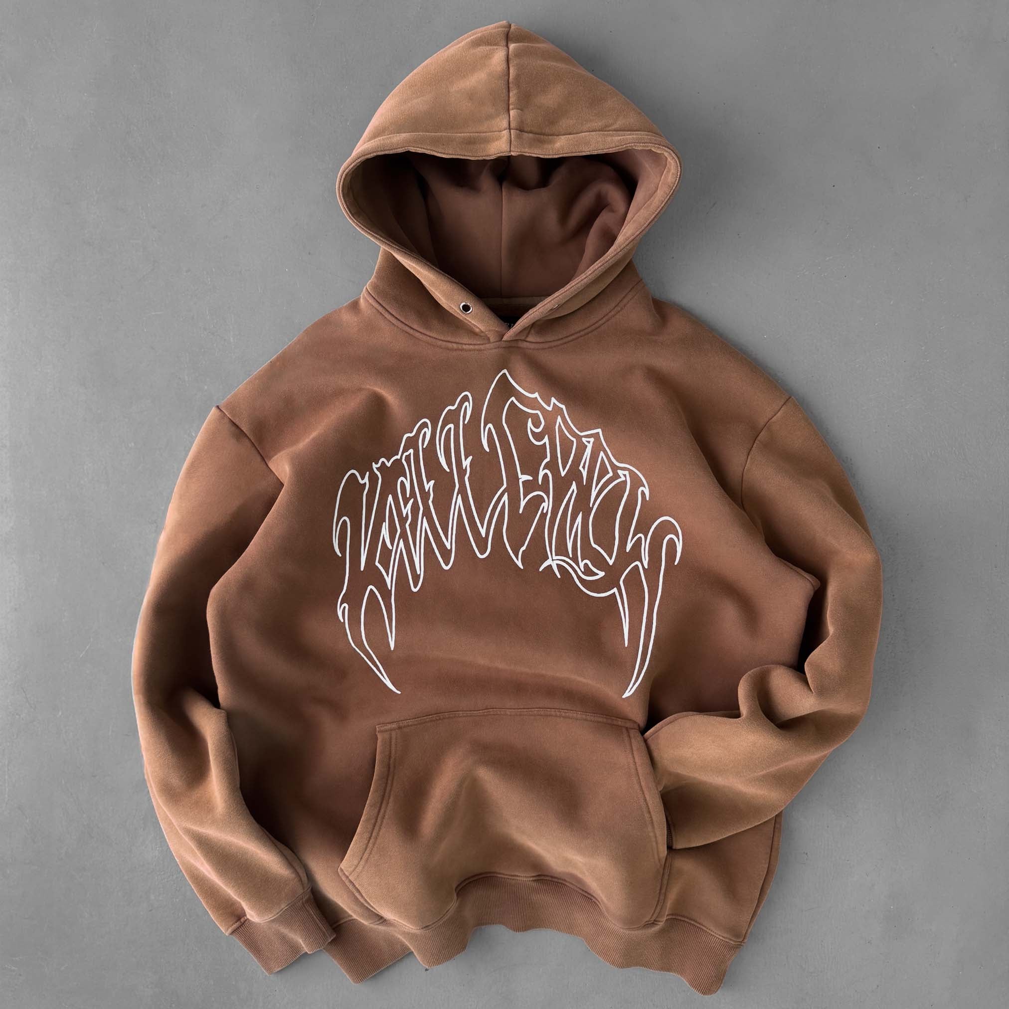 KILL CREW OVERSIZED LUX HOODIE - SAND