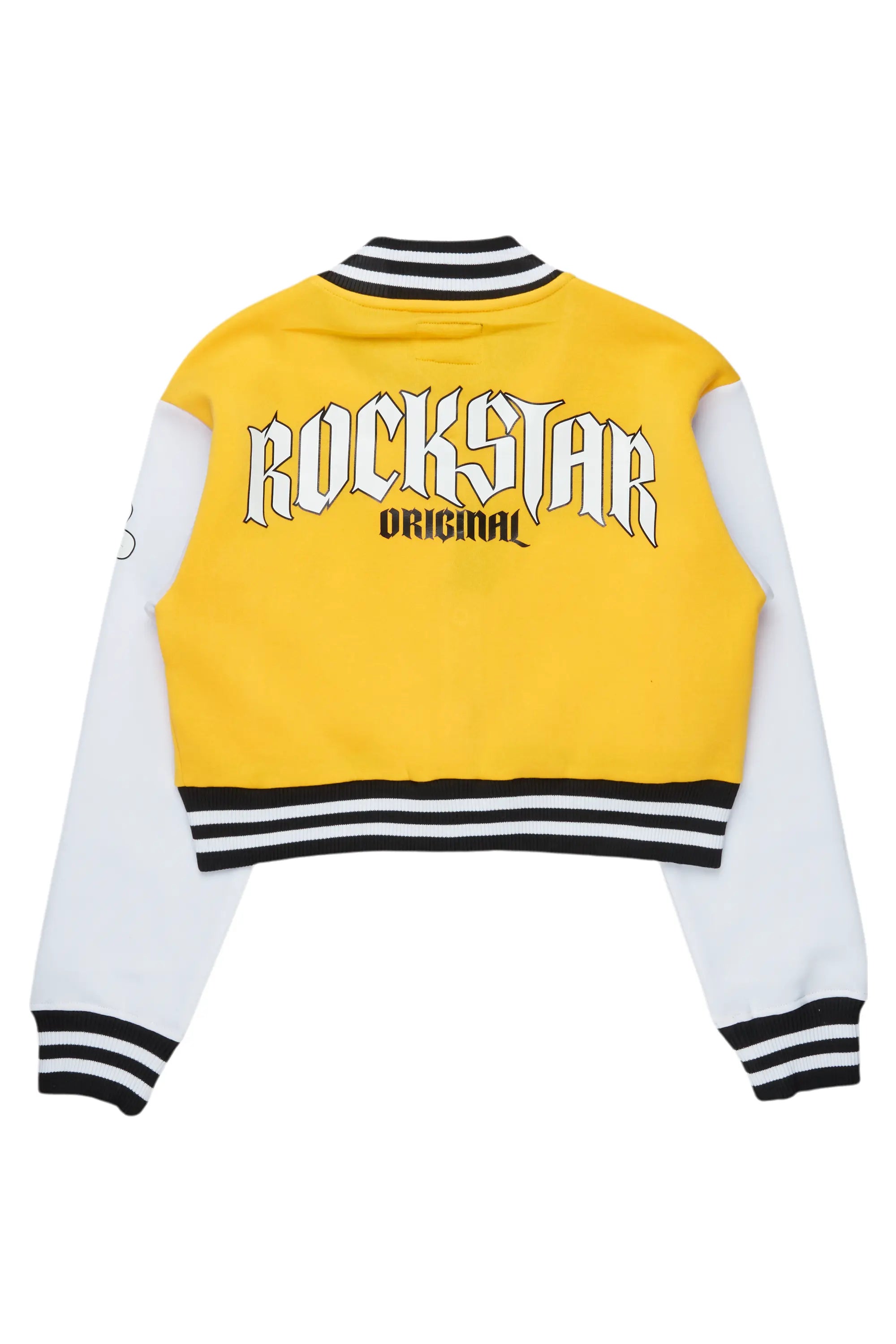 Krizia Gold Varsity Jacket